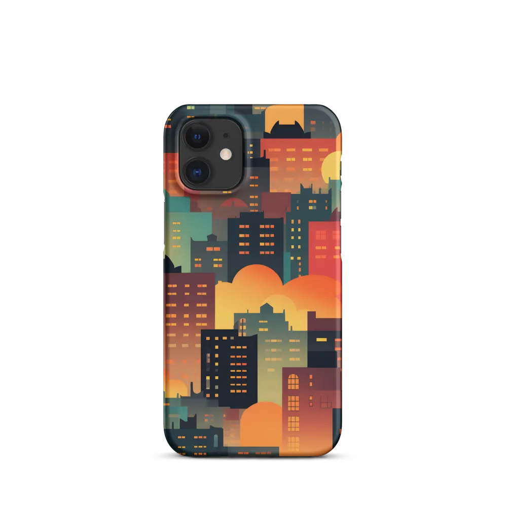 Twilight in the Concrete Jungle | Phone Case |  12 Mini | Snap Case | Matte