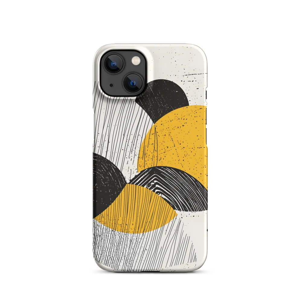 Dynamic Harmony in Black and Yellow