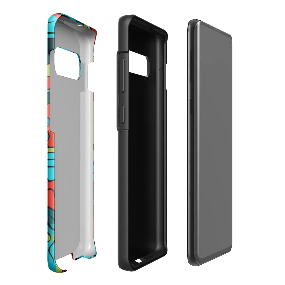 Flow of Color | Phone Case |  S10 Plus | Tough Case | Glossy