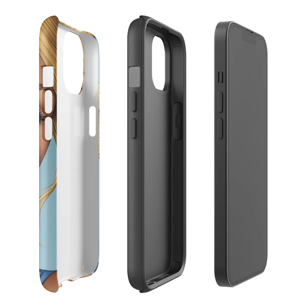 Serenity in Blue | Phone Case |  14 | Tough Case | Matte