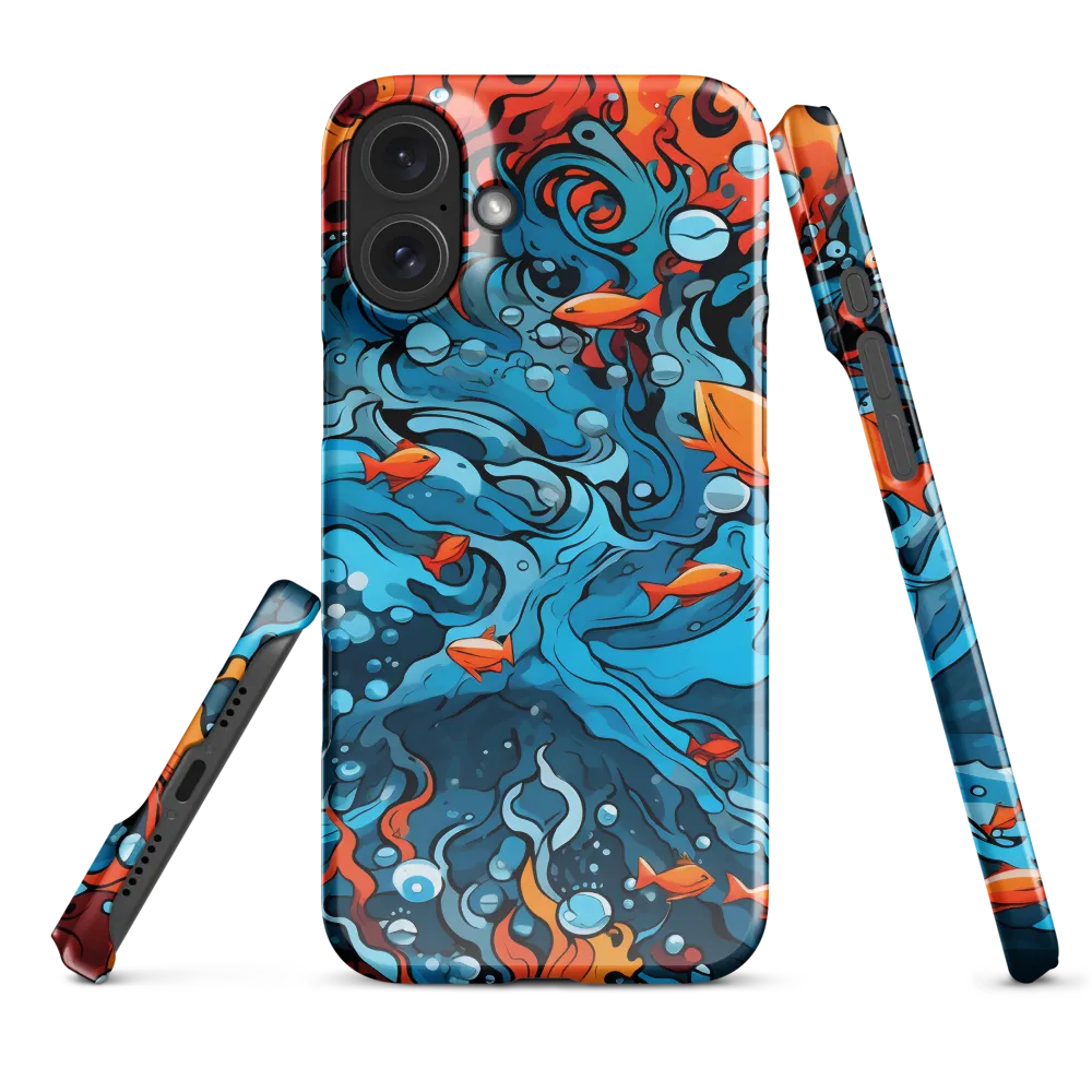 Fluid Harmony: Ocean and Flames