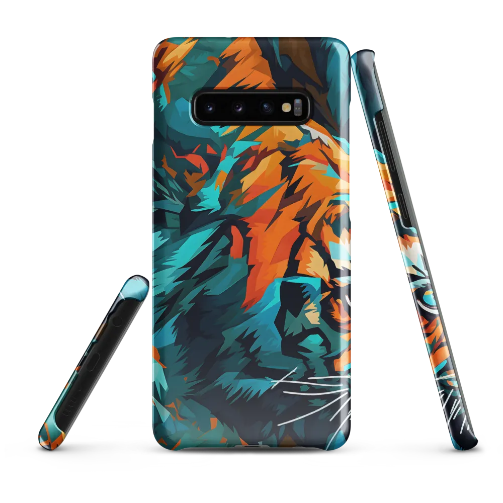 Dynamic Essence of the Tiger | Phone Case |  S10 Plus | Snap Case | Glossy