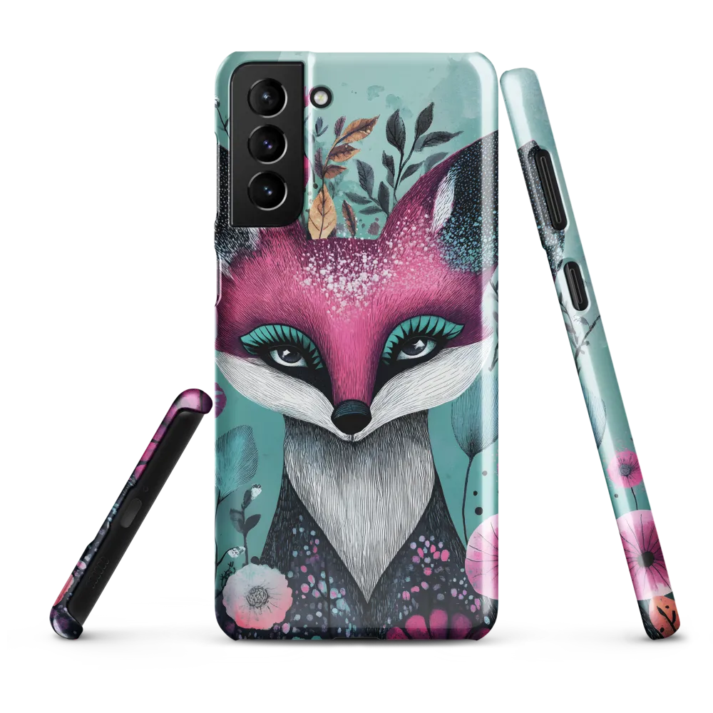 Whimsical Fox Among Blossoms