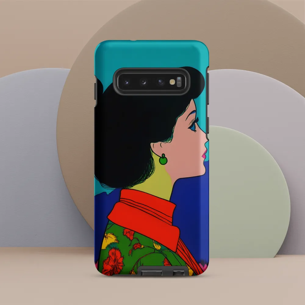 Whispers of Color: A Pop Art Portrait