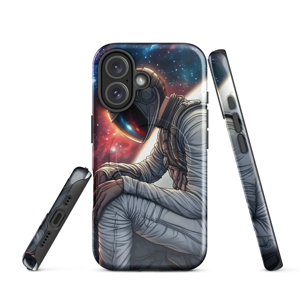 Contemplation in the Cosmos | Phone Case |  16 | MagSafe® Tough Case | Glossy