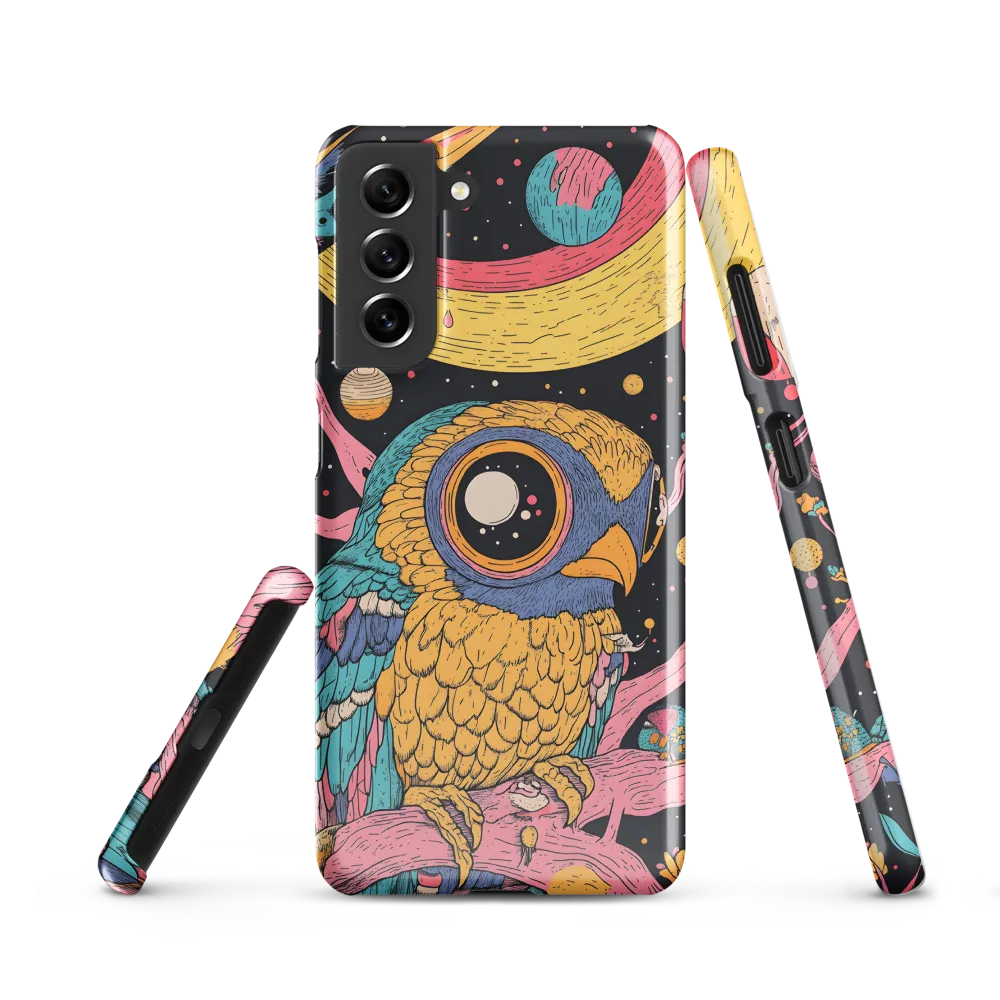 Whimsical Cosmic Owl