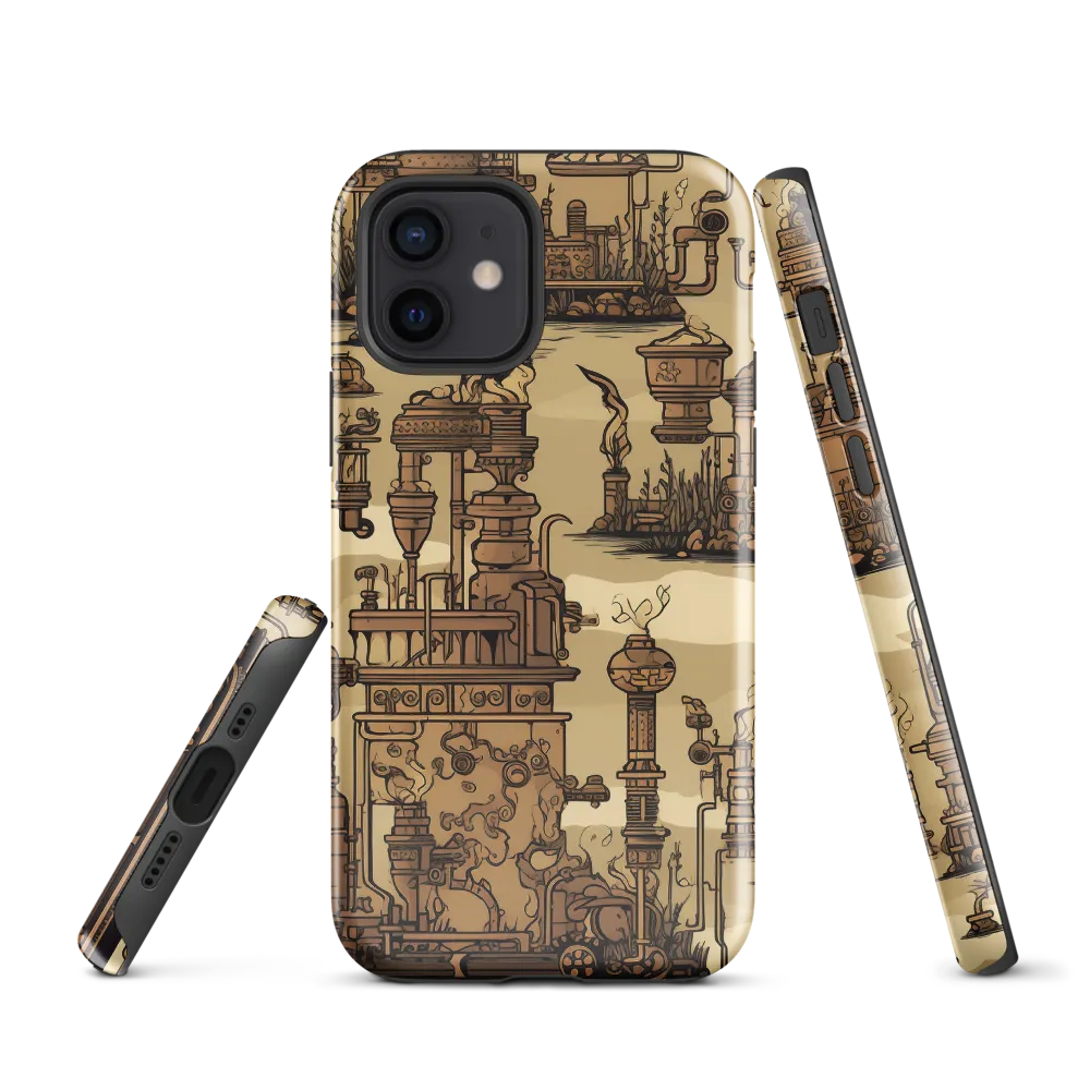 Whimsical Industrial Landscape