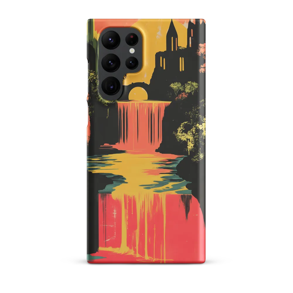 Elysian Echoes: A Surreal Reflections | Phone Case |  S22 Ultra | Snap Case | Matte