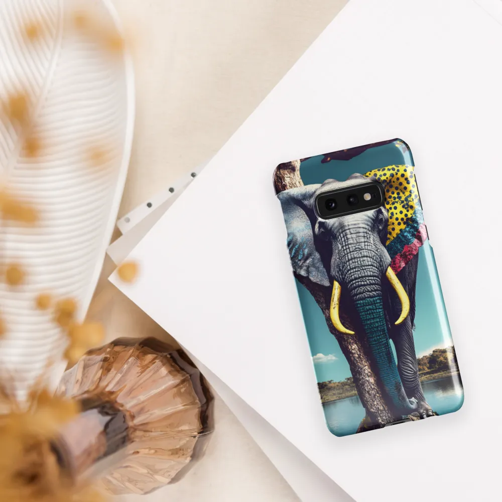 Playful Elegance: The Surreal Elephant