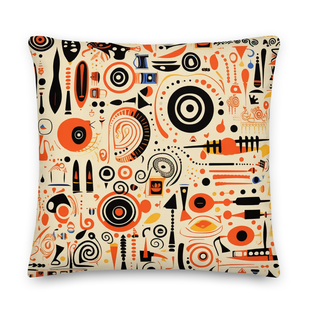 Rhythms of Geometry | Pillow | 22″×22″