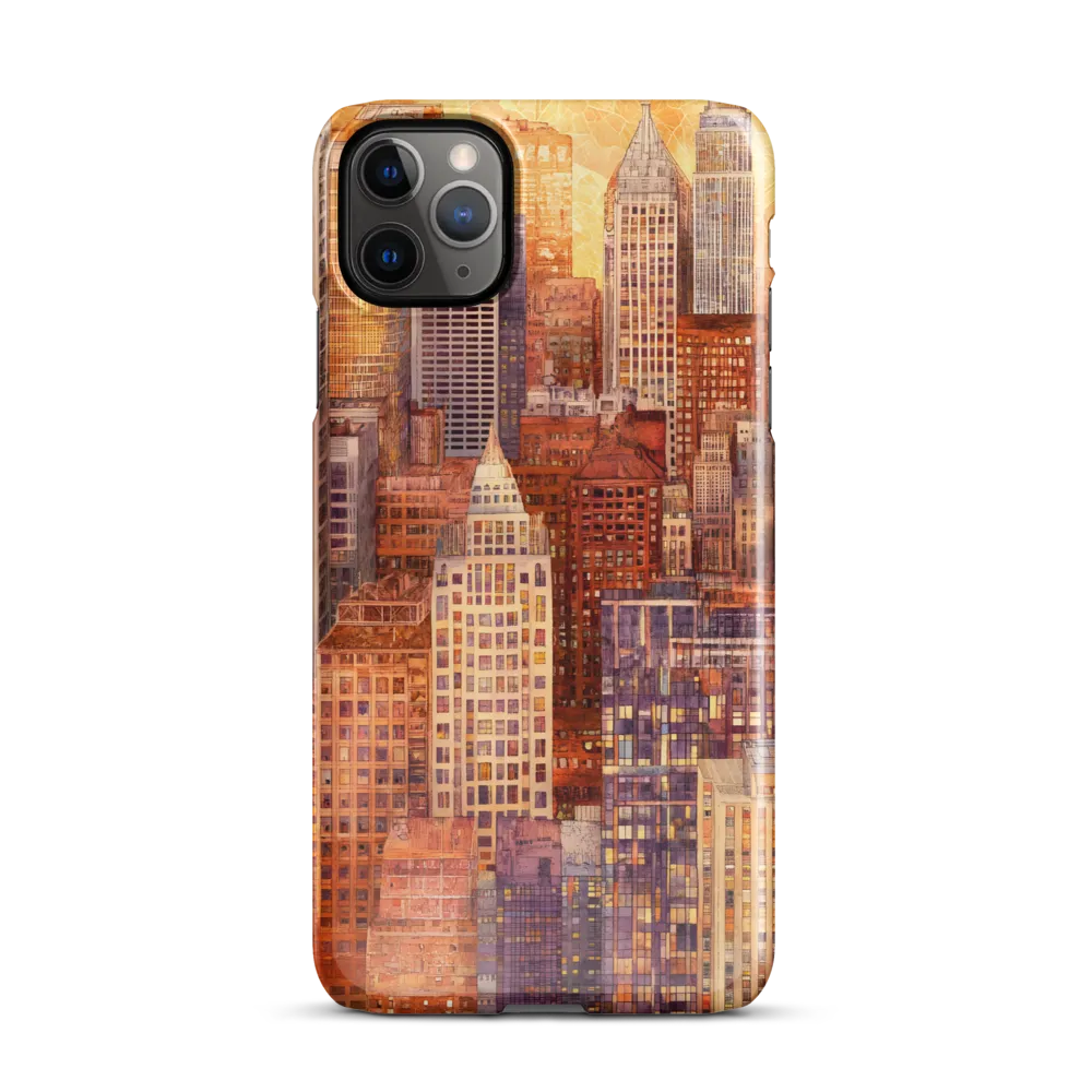 Golden Hour Over the City | Phone Case |  11 Pro Max | Snap Case | Glossy