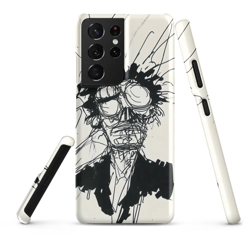 Chaos in Ink | Phone Case |  S21 Ultra | Snap Case | Matte