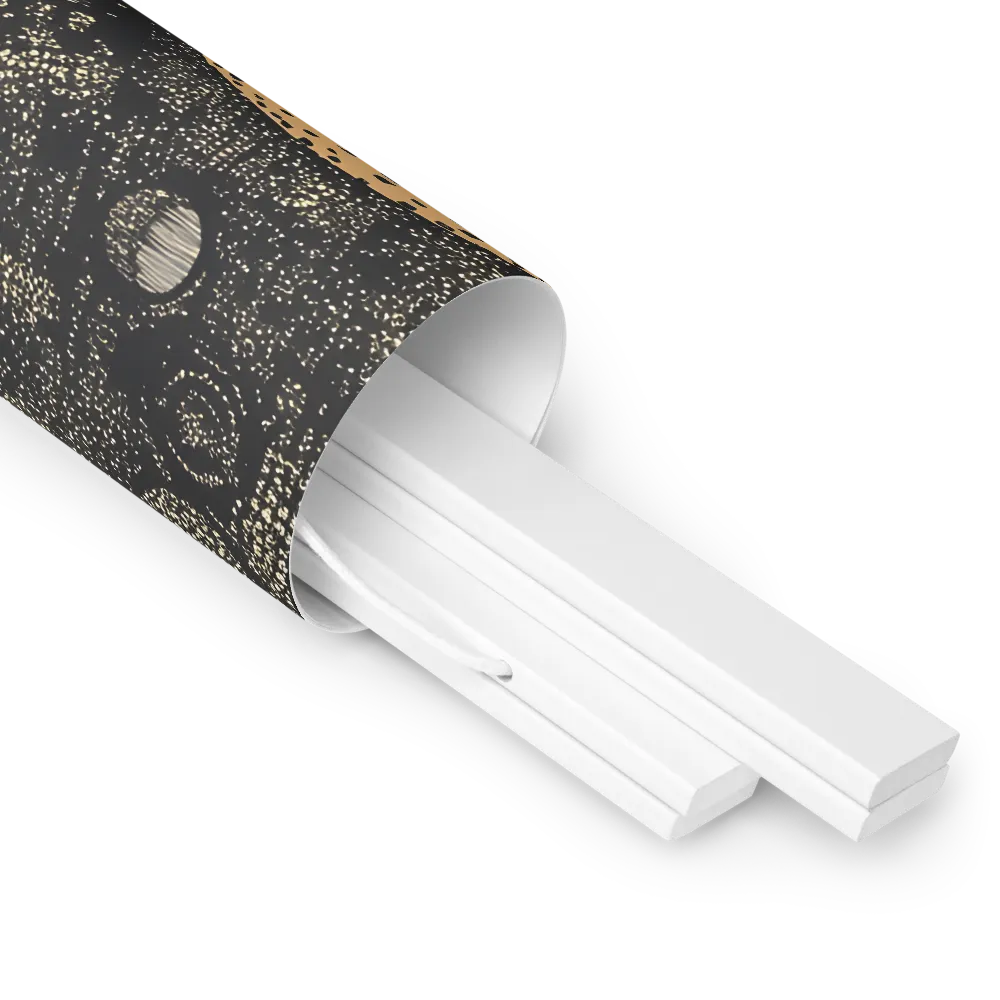 Voyage to the Unknown | Poster With White Wood Hanger | 18″×18″