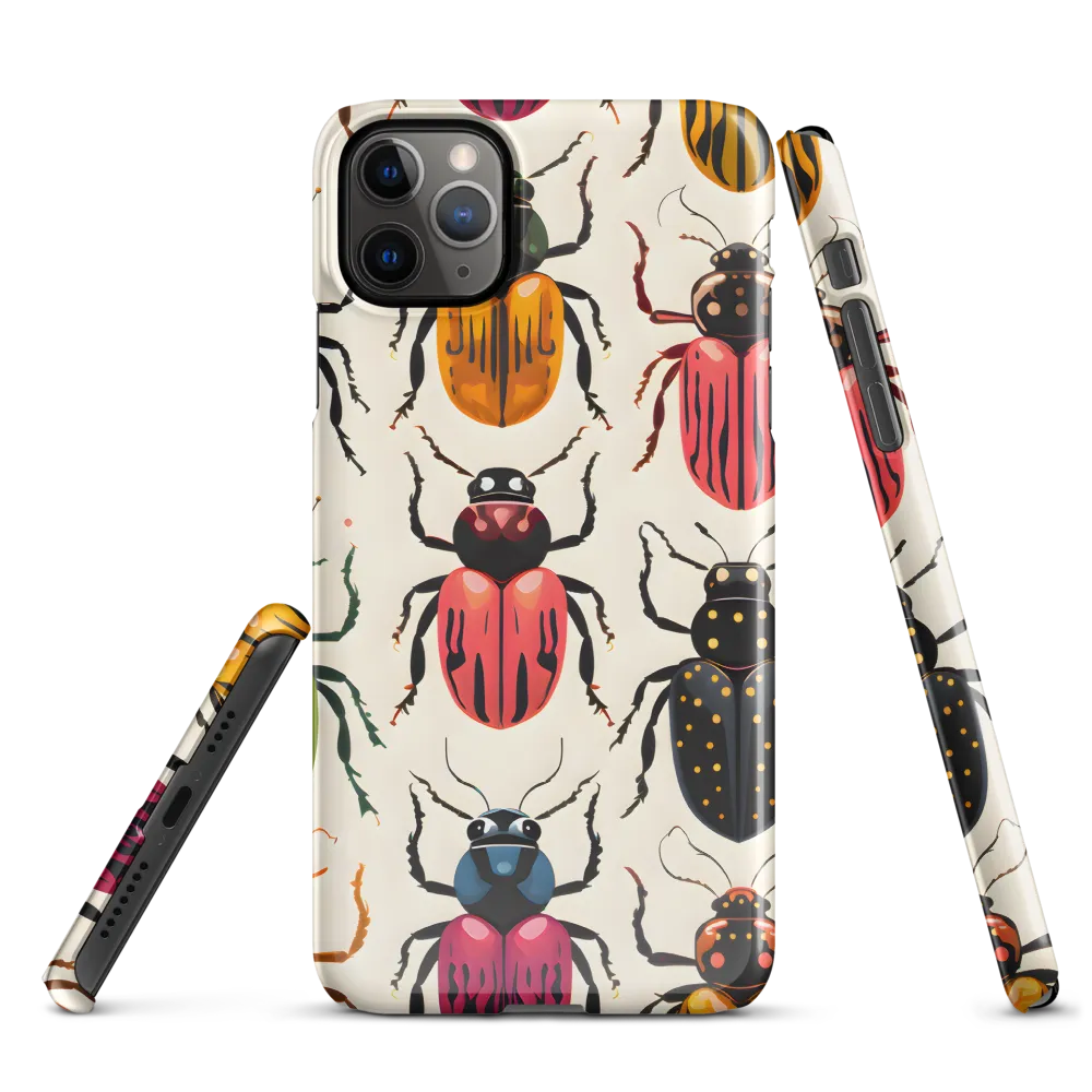 Beetle Mosaic: A Colorful Exploration of Insects | Phone Case |  11 Pro Max | Snap Case | Glossy