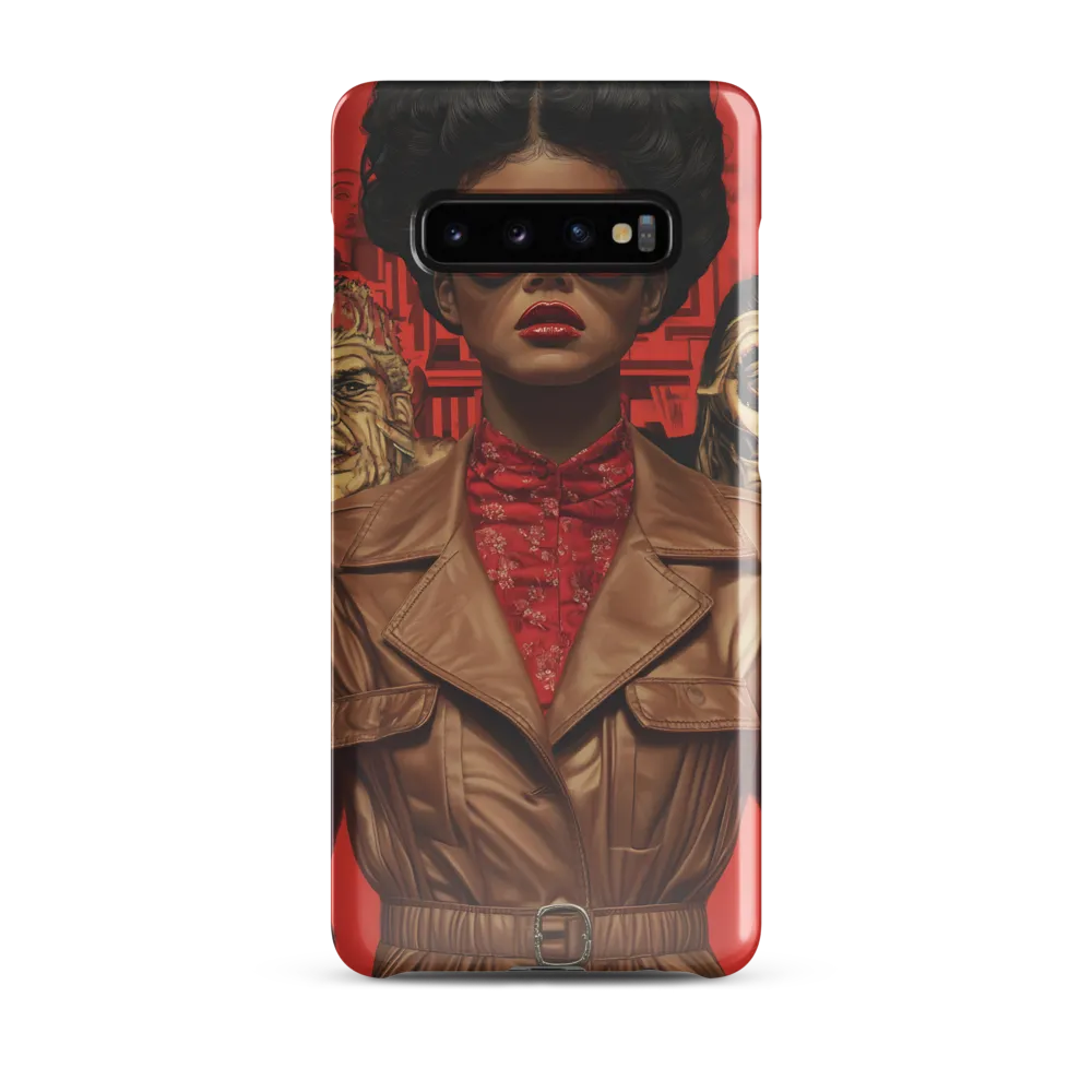 Ethereal Confidence: A Portrait of Modern Monsters | Phone Case |  S10 Plus | Snap Case | Glossy