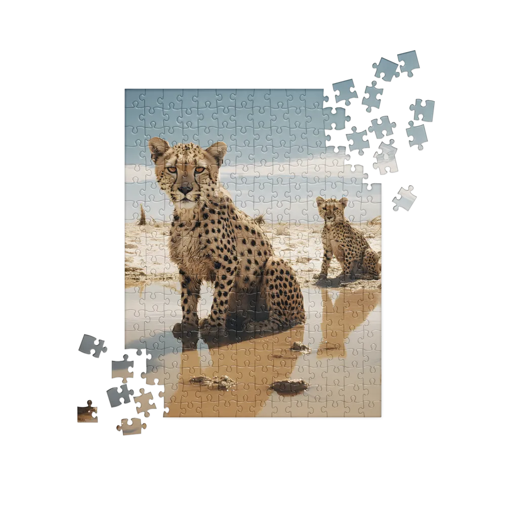 Silent Watchers of the Savanna | Jigsaw Puzzle | 252 pieces