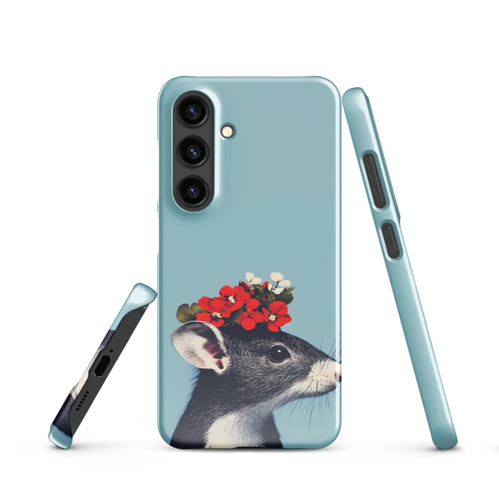 Whimsical Flora: A Mouse's Floral Crown