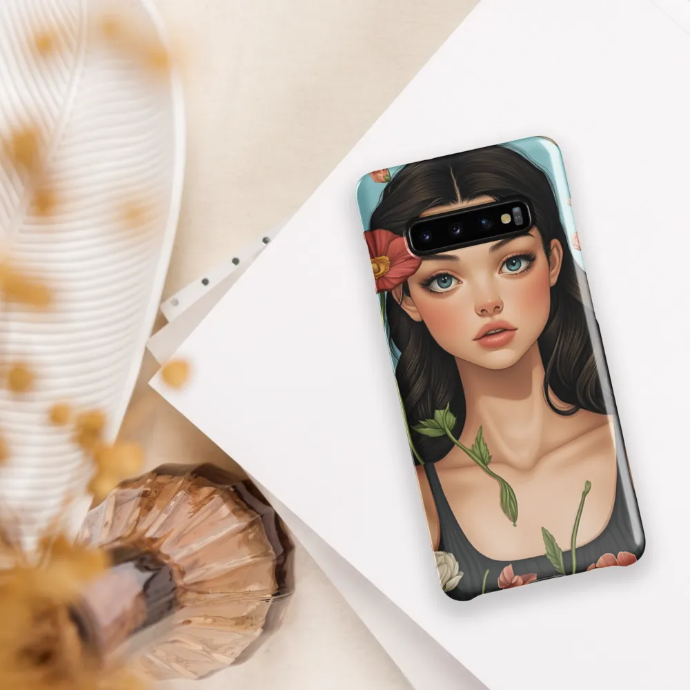 Enveloped in Nature | Phone Case |  S10 Plus | Snap Case | Glossy