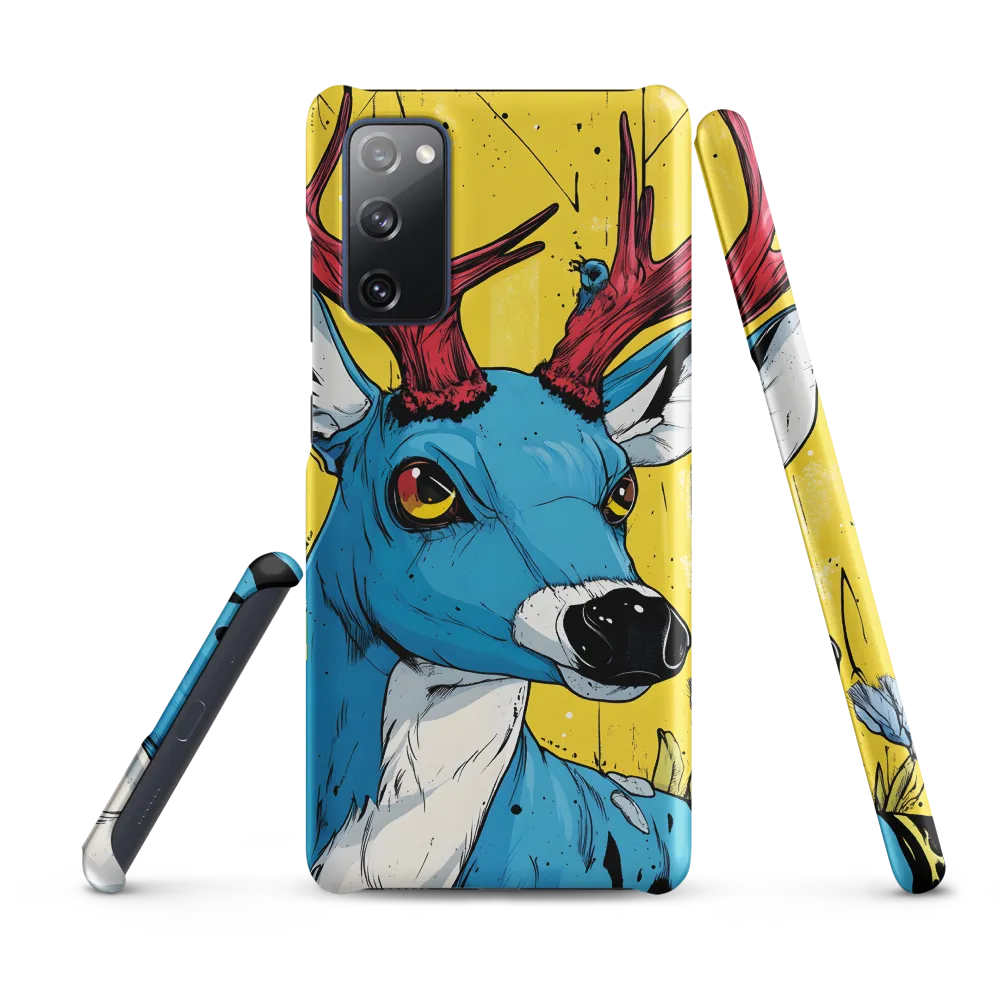 Vivid Antlers: A Modern Take on Nature