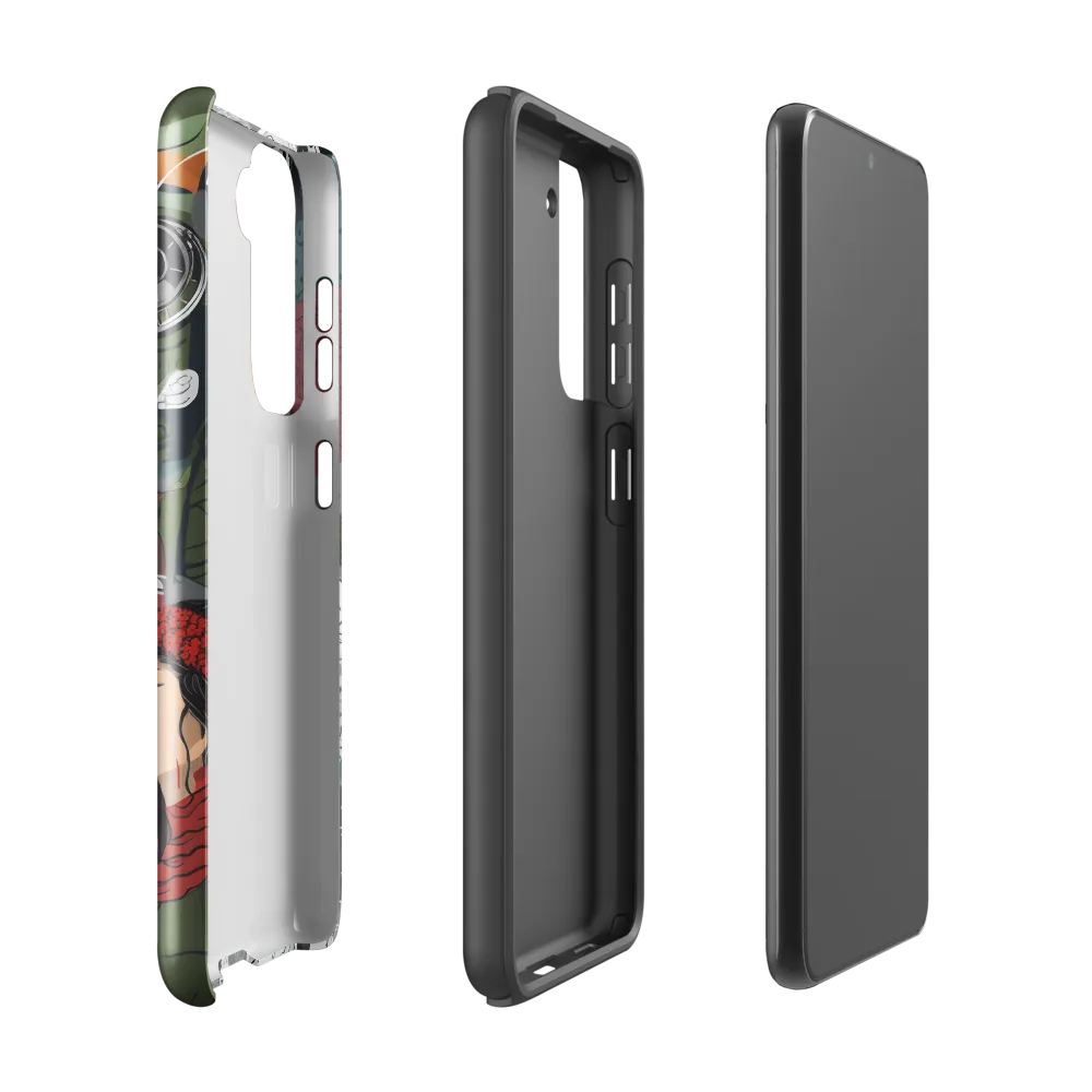 Enigmatic Whispers of Nature | Phone Case |  S21 | Tough Case | Glossy