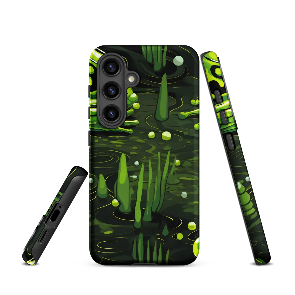 Green Harmony: Life Beneath the Surface