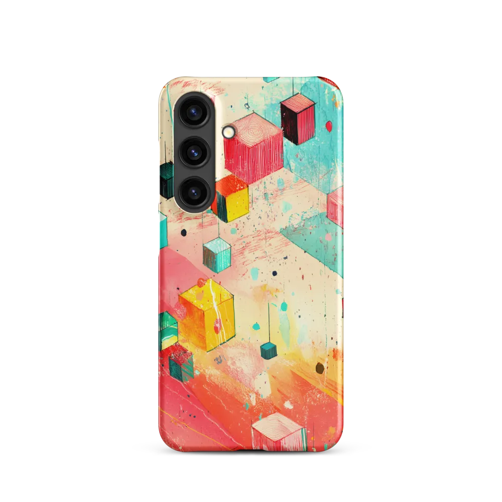 Suspended Cubes in Colorful Abstraction