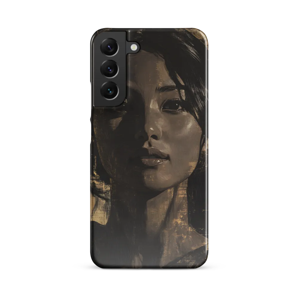 Golden Gaze: A Contemporary Portrait