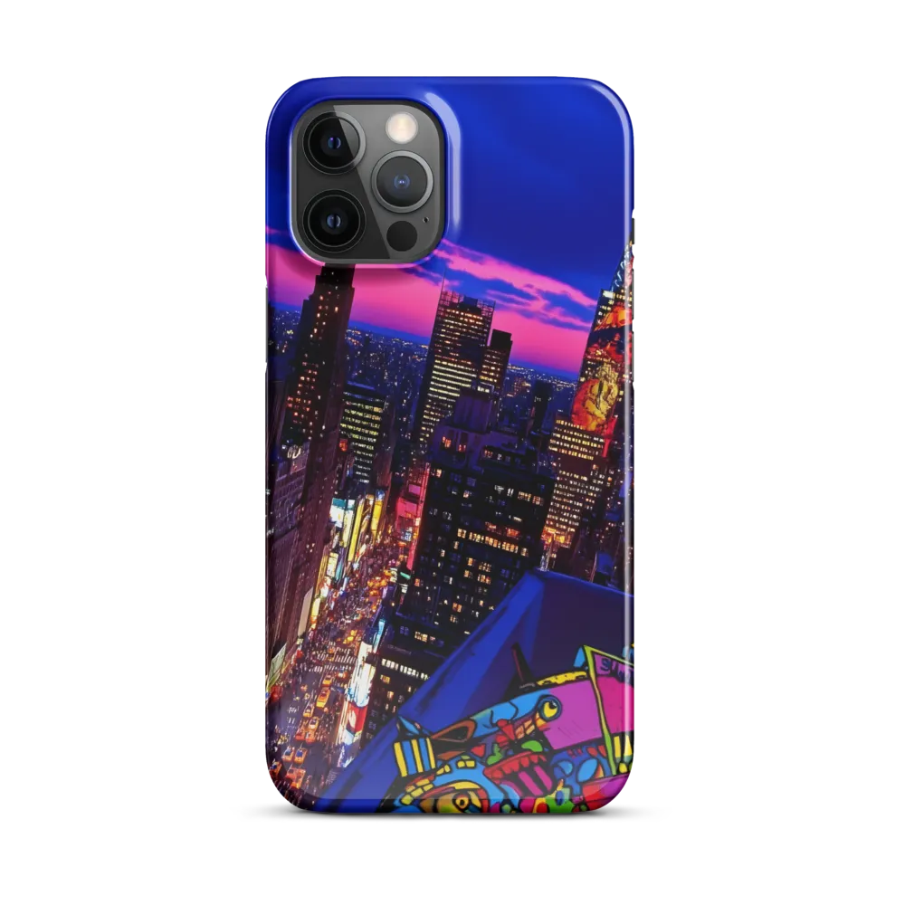 Neon Twilight: A City in Vibrance
