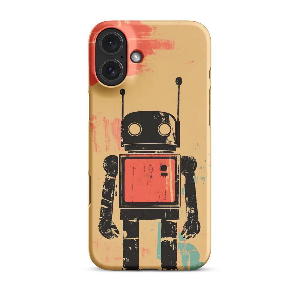 The Retro Robot | Phone Case |  16 Plus | Snap Case | Matte