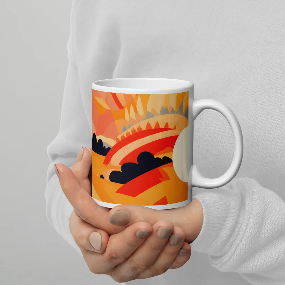 Whispers of the Abstract Horizon | Mugs | Multiple Sizes & Colors