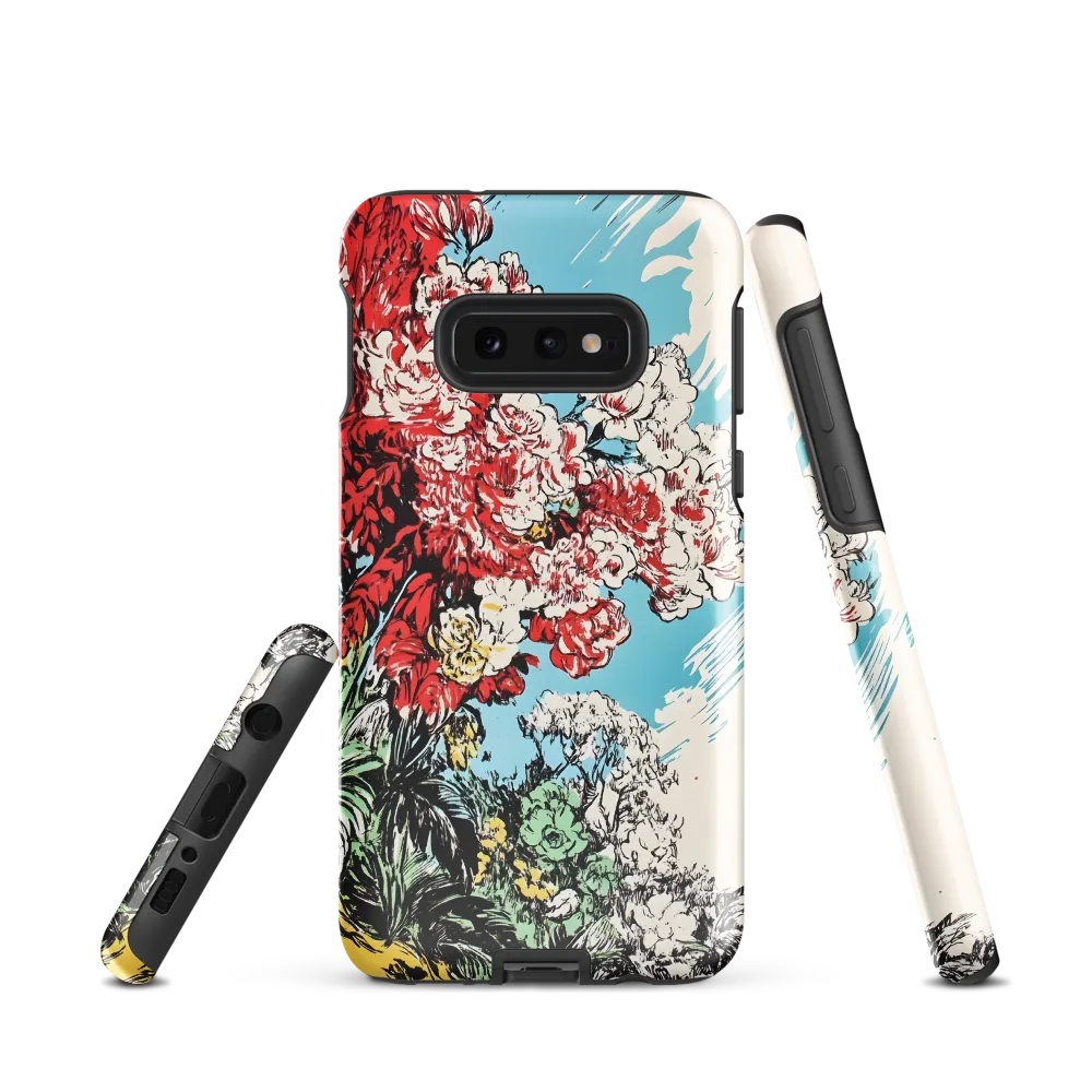 Floral Symphony in Bold Colors