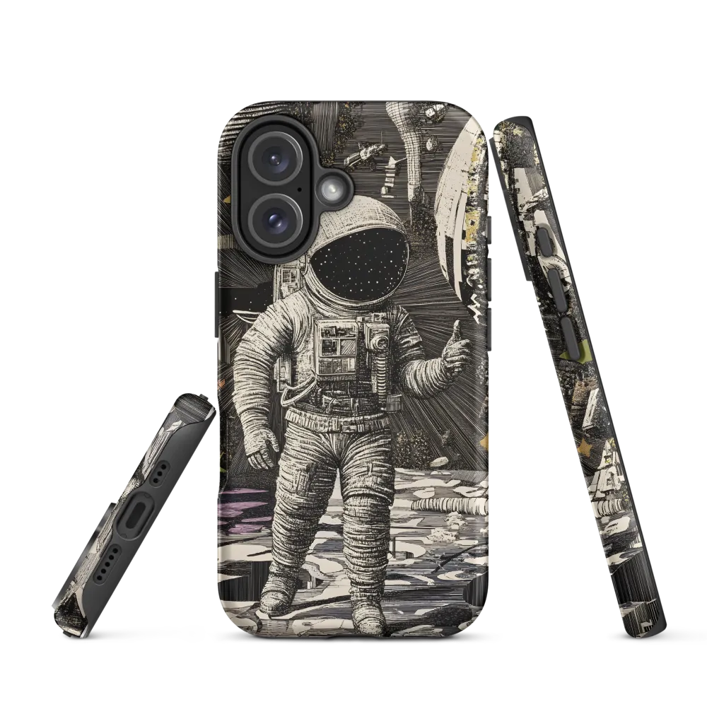 Beyond the Stars: The Astronaut's Voyage | Phone Case