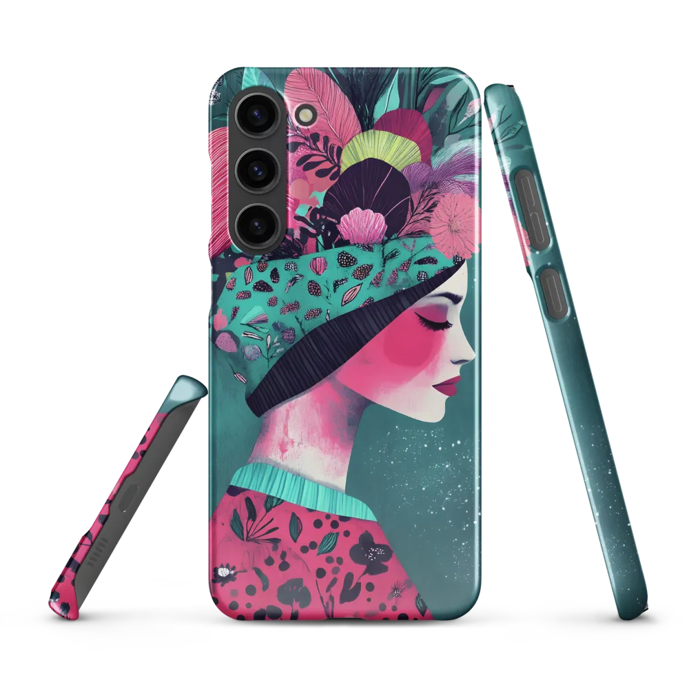 Whimsical Floral Portrait
