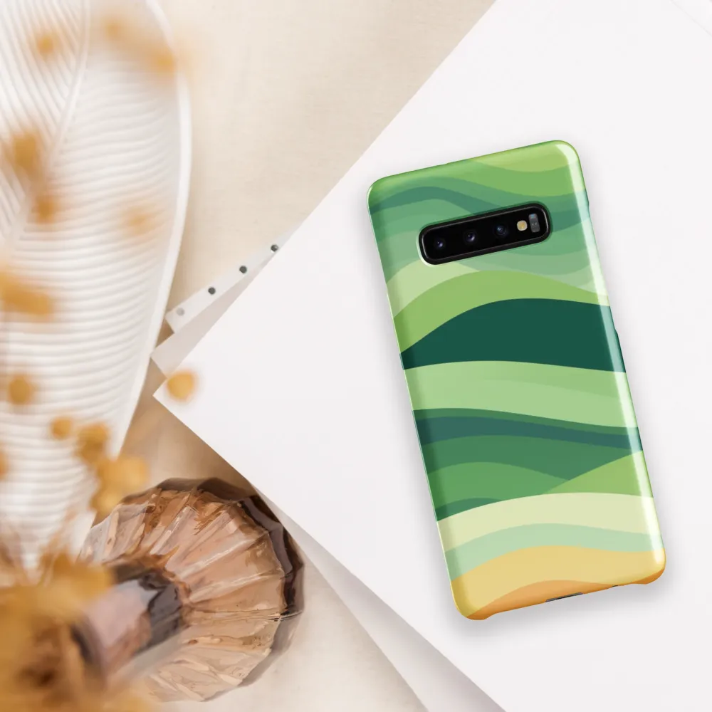 Waves of Tranquility | Phone Case |  S10 Plus | Snap Case | Glossy