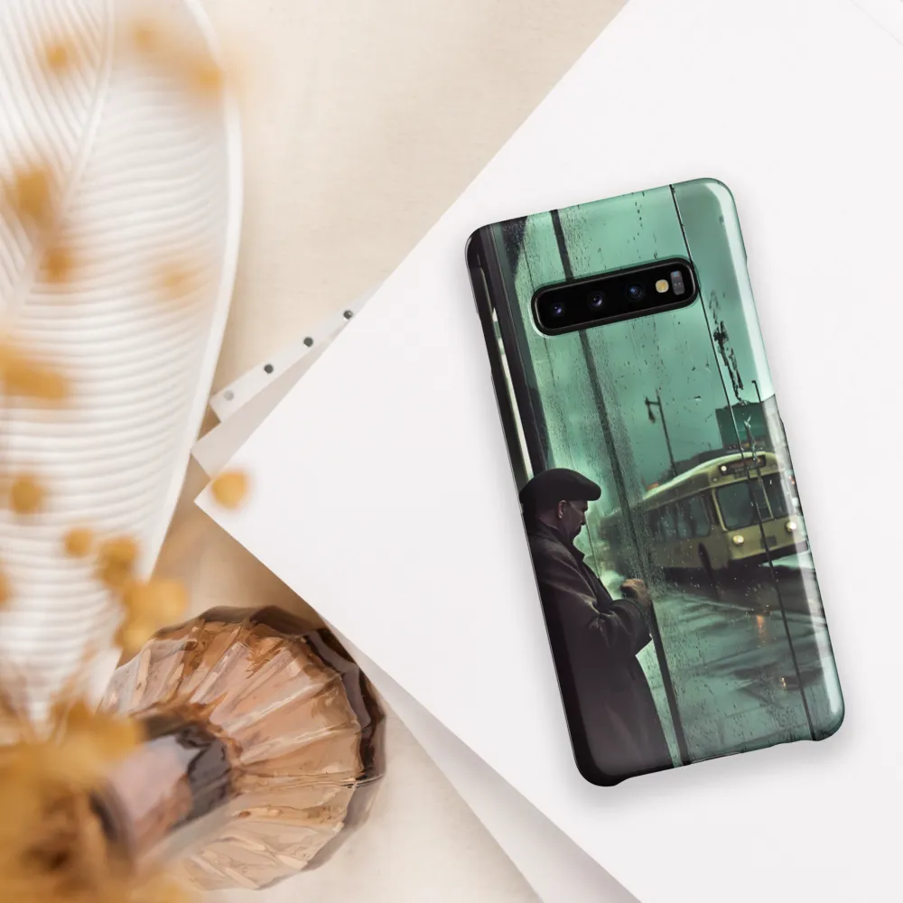 Reflective Moments in the Rain | Phone Case |  S10 Plus | Snap Case | Glossy