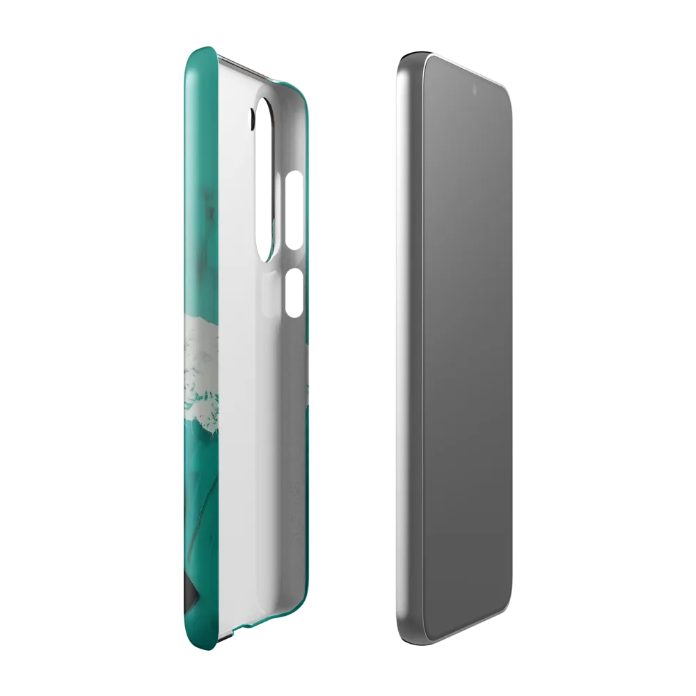 Serenity in Turquoise | Phone Case |  S23 Plus | Snap Case | Glossy