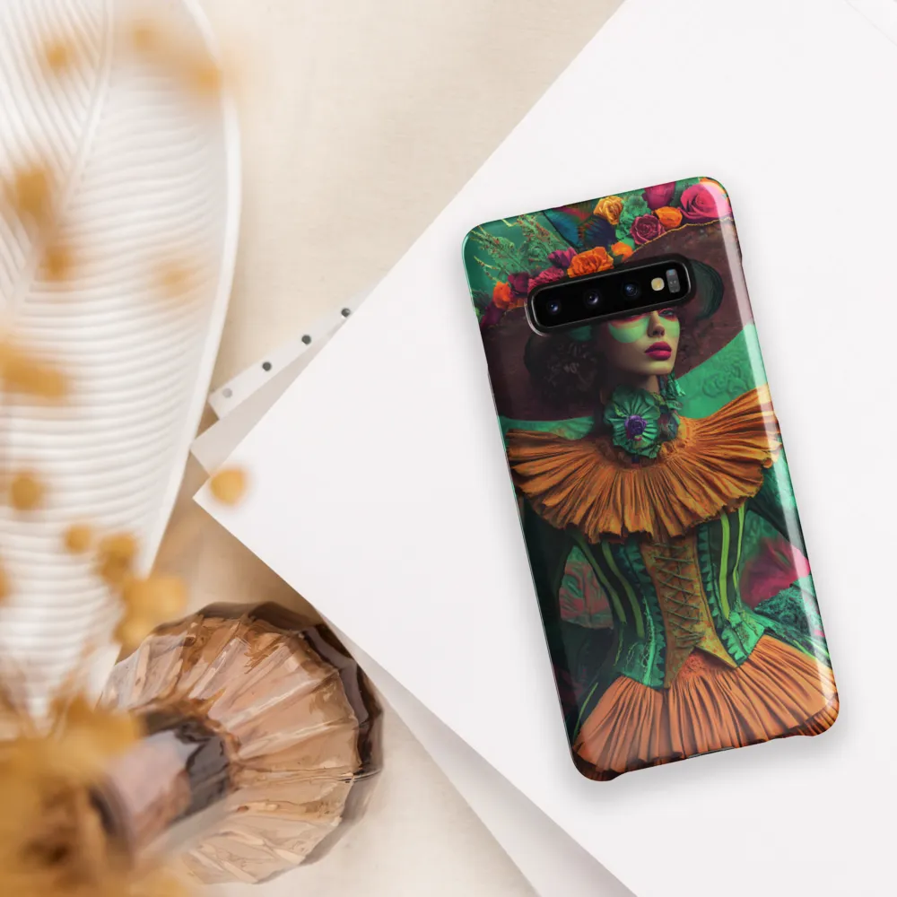 Ethereal Elegance in Color | Phone Case |  S10 Plus | Snap Case | Glossy