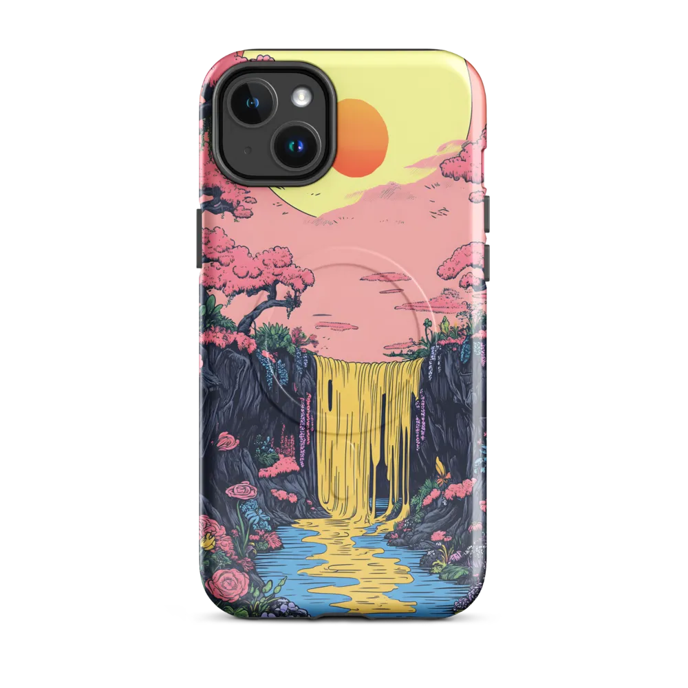 Ethereal Cascade of Blossoms