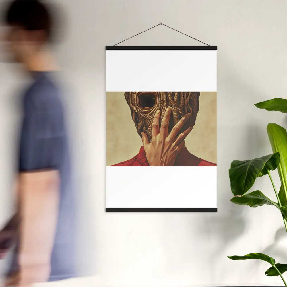 The Mask of Roots | Poster With Black Wood Hanger | 24″×36″