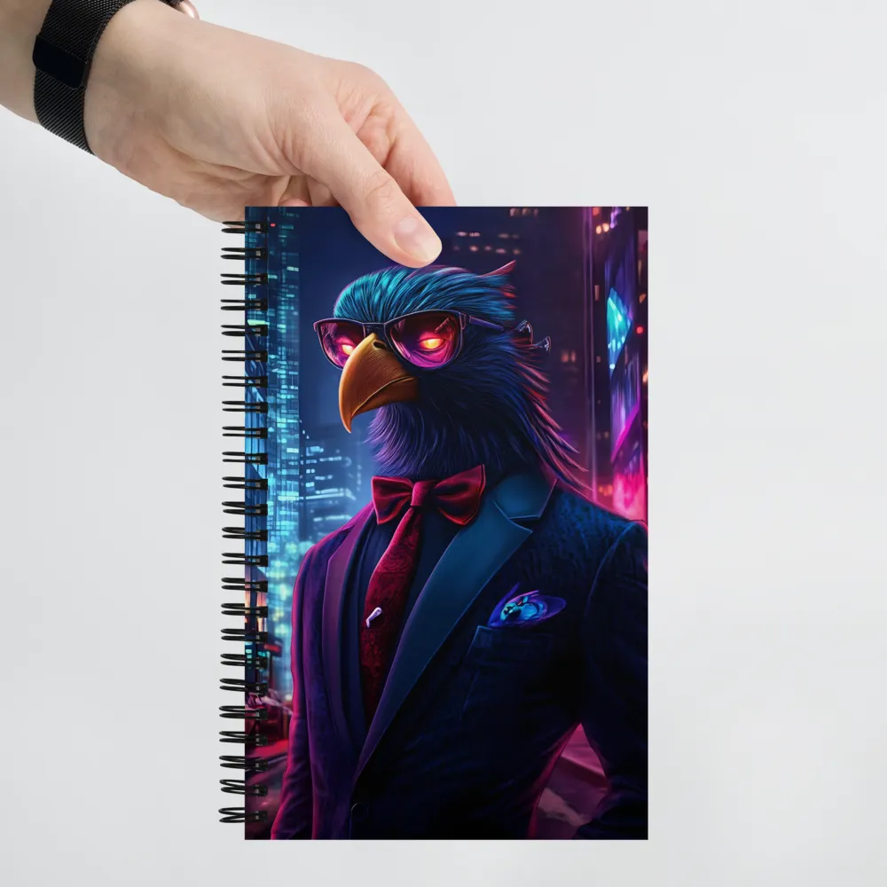 The Dapper Avian | Spiral Notebook