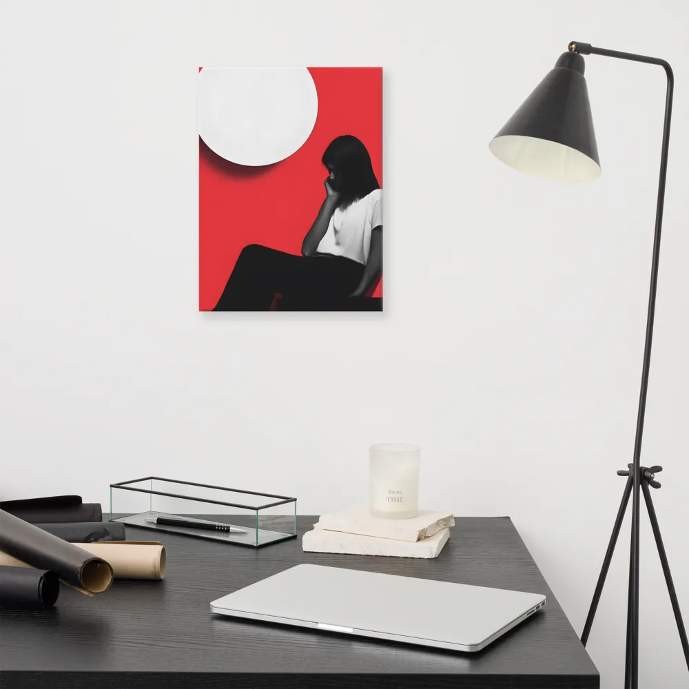 Contemplation in Red