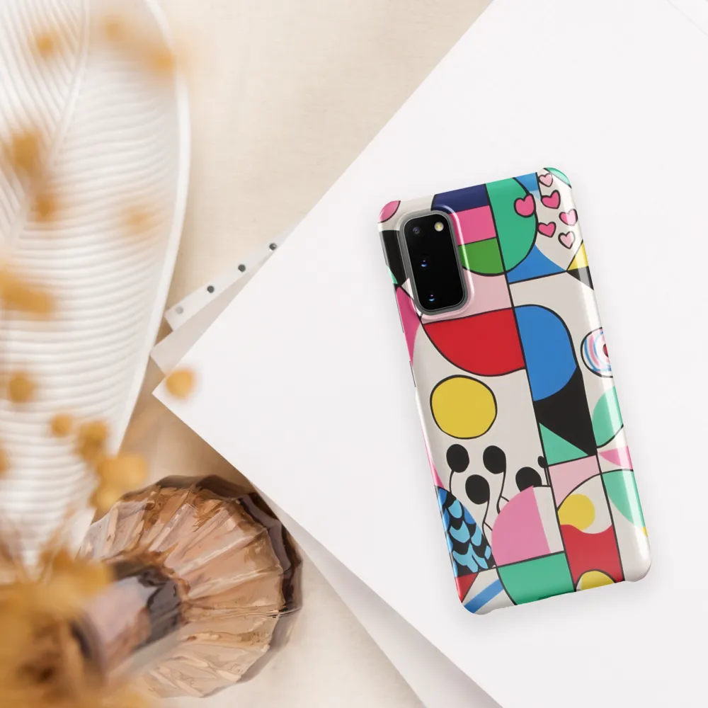 Dynamic Interplay of Shapes | Phone Case |  S20 | Snap Case | Glossy