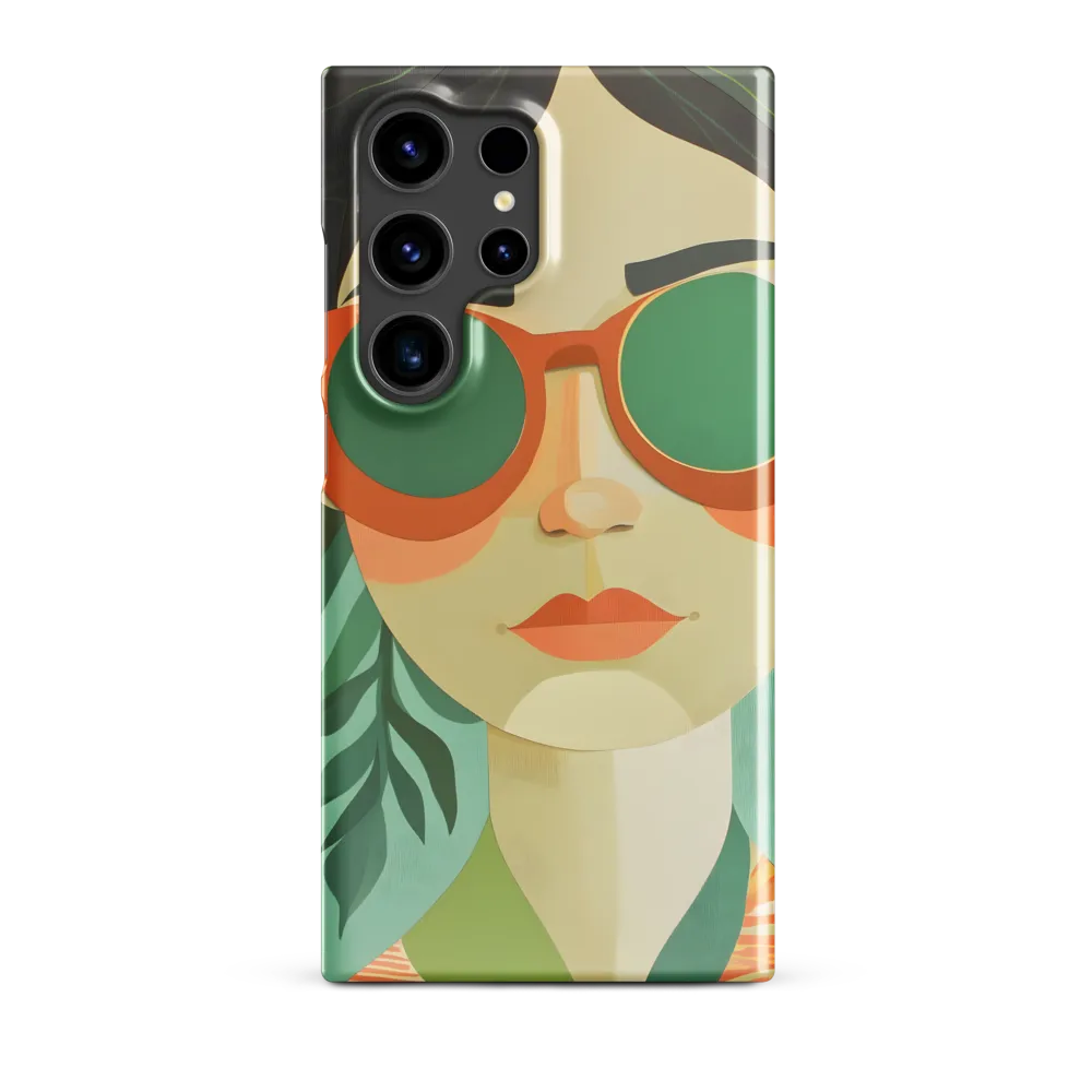Bold Serenity: A Modern Portrait