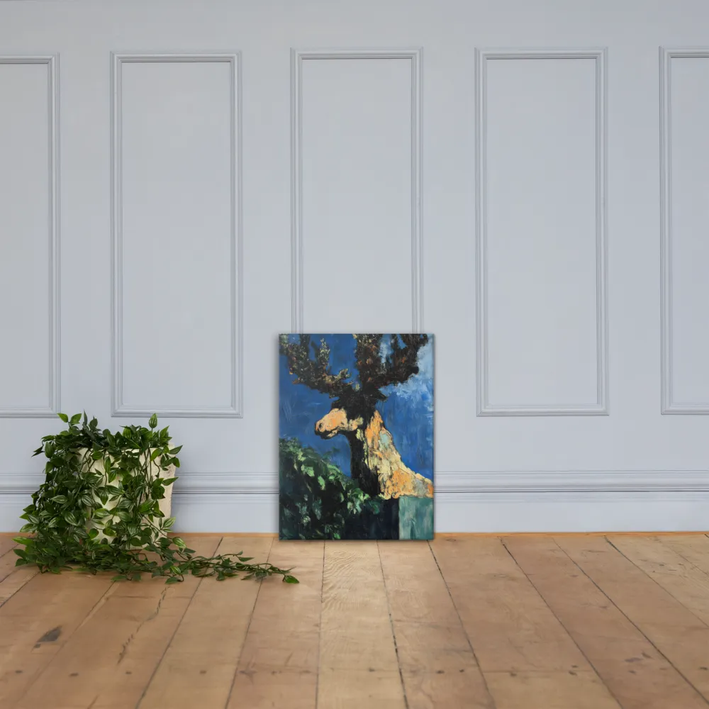 The Majestic Deer in Nature | Canvas | 18″×24″