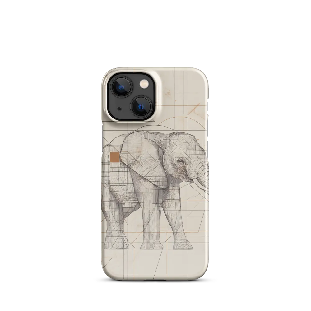 Geometric Elegance: The Steel Elephant