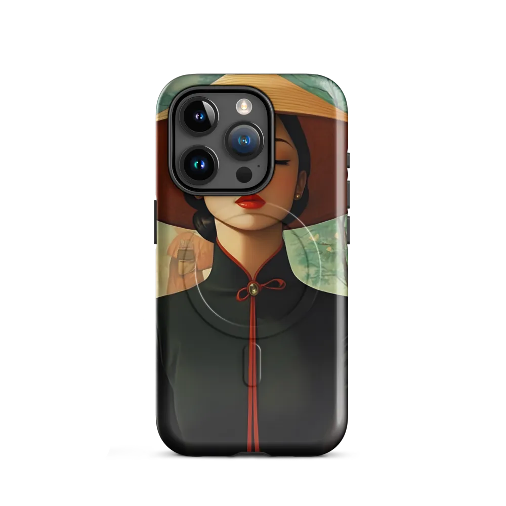 Elegance in Tranquility | Phone Case |  15 Pro | MagSafe® Tough Case | Glossy