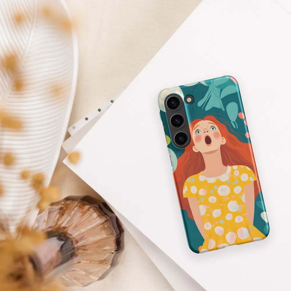 Joyful Expression | Phone Case |  S23 | Snap Case | Matte