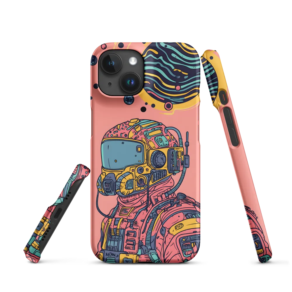 Exploration Beyond: A Digital Astronaut | Phone Case |  15 | Snap Case | Matte