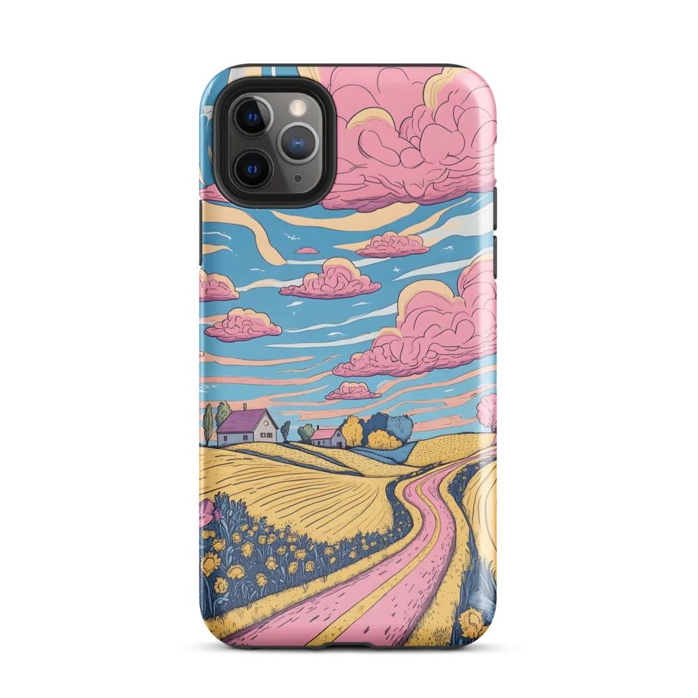 Idyllic Countryside Journey | Phone Case |  11 Pro Max | Tough Case | Glossy