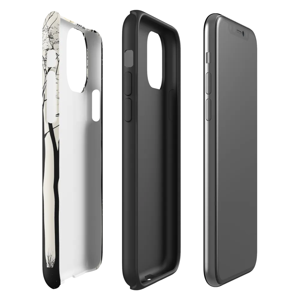 Silhouetted Serenity | Phone Case |  11 Pro | Tough Case | Glossy